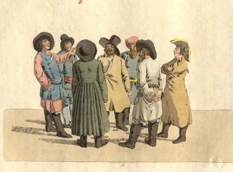 Кристиан Готлиб Генрих Гейслер. Орел или решка. 1805 год.